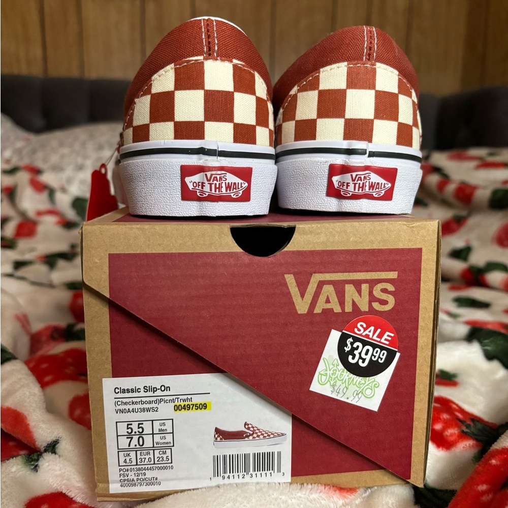 Unisex Vans Classic Slip on